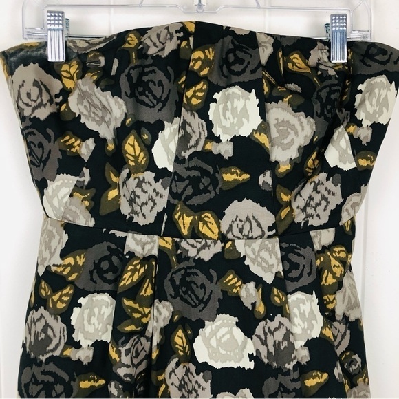 J. Crew Marielle Solstice Strapless Cocktail Dress Size 4 - Picture 7 of 12